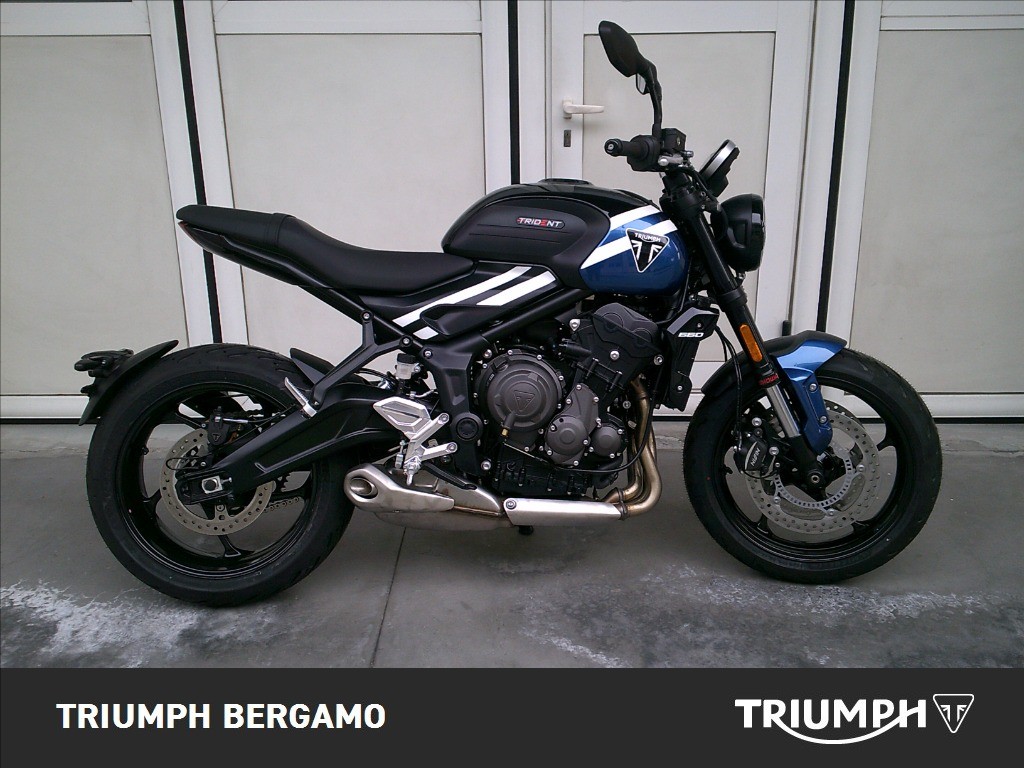 TRIUMPH Trident 660 Cobalt Blue / Sapphire Black Abs