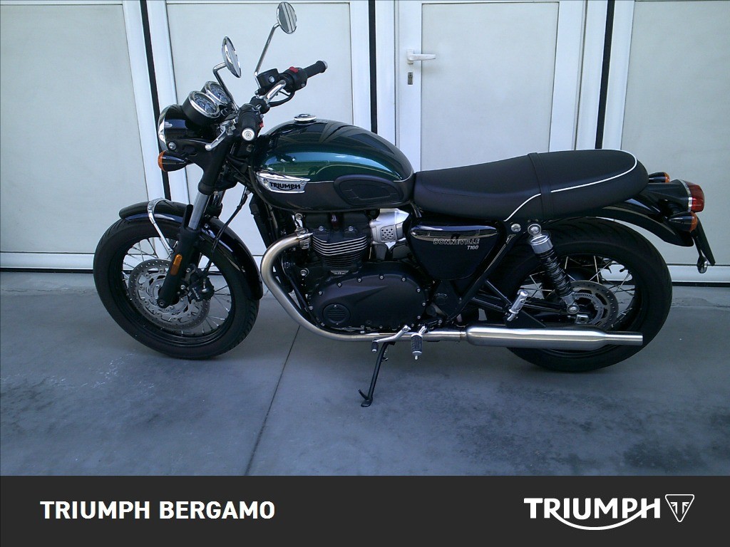 TRIUMPH Bonneville 900 T100 Competition Green/Ironstone E5