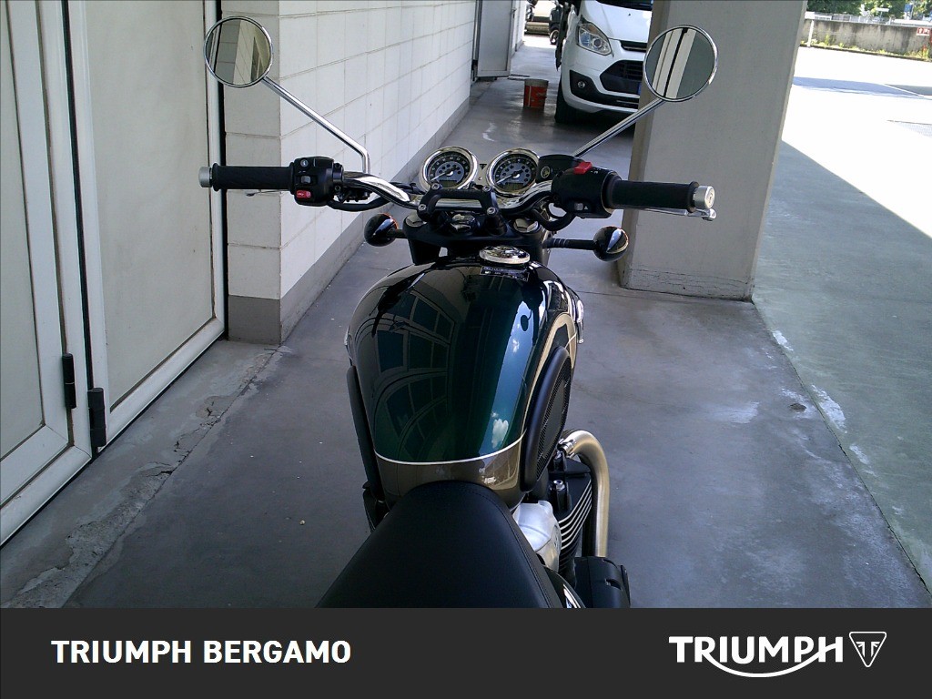 TRIUMPH Bonneville 900 T100 Competition Green/Ironstone E5